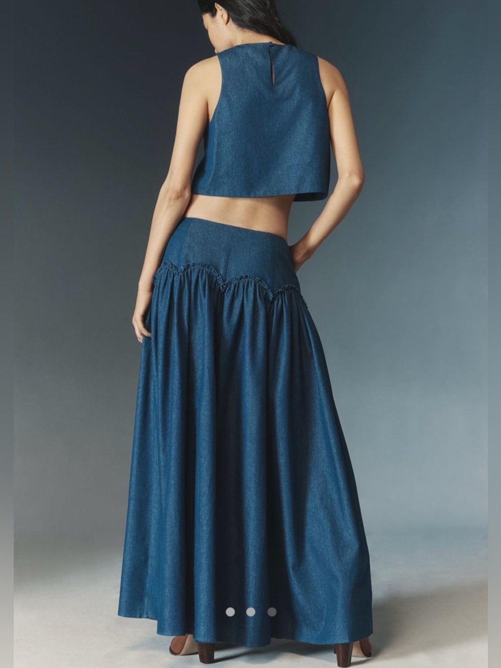 Anthropologie Mare Mare * Basque Warson Maxi Skirt NWT! - Picture 16 of 16